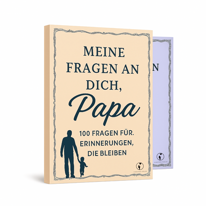 Fragebuch Bundle Papa & Oma | Erinnerungen für die Familie – Kindchen Verlag