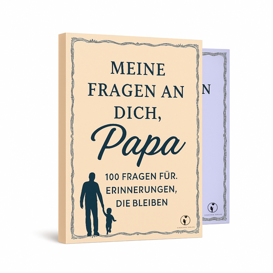 Fragebuch Bundle Papa & Oma | Erinnerungen für die Familie – Kindchen Verlag