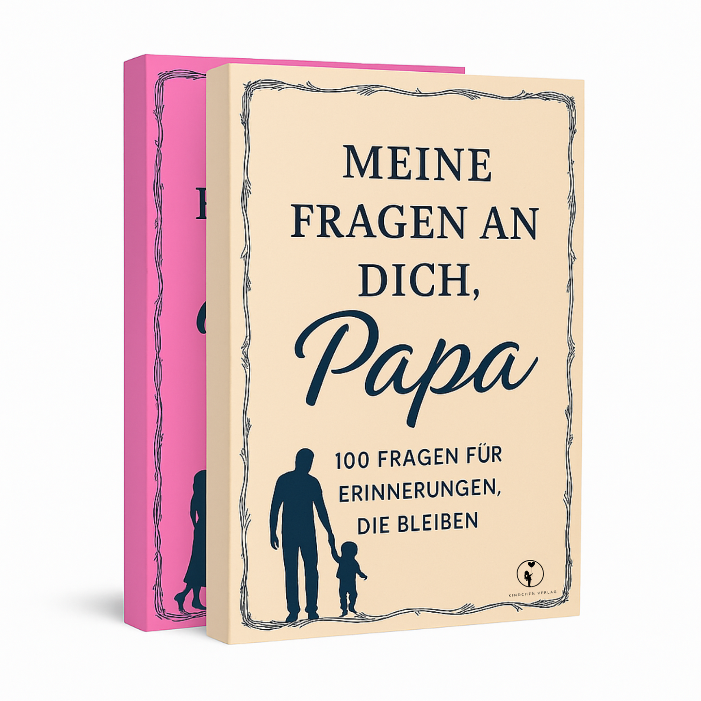Bundle – Meine Fragen an dich, Mama & Papa | Erinnerungsbuch-Set für Eltern