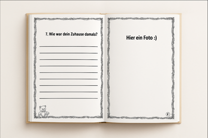 Bundle – Meine Fragen an dich, Mama & Papa | Erinnerungsbuch-Set für Eltern